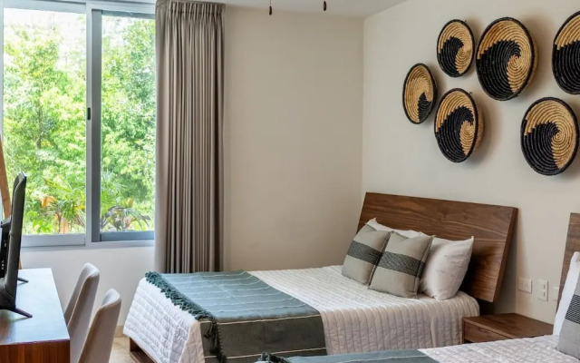 NHOA 203A 2BR Condo Pool View Aldea Zama