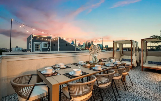 The Green Haus Luxxe Cabana Rooftop Retreat