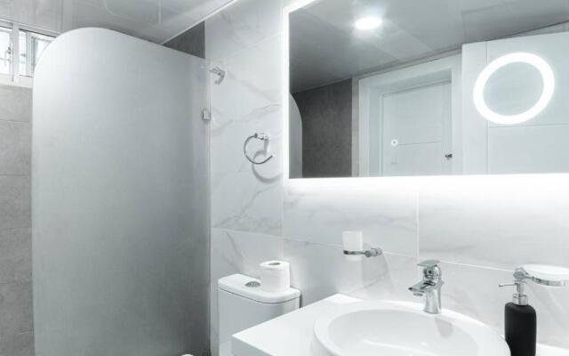 Exotic blue apartment, Próximo Downton Mall .DR