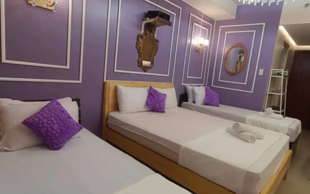 Royal Purple Cinema Room