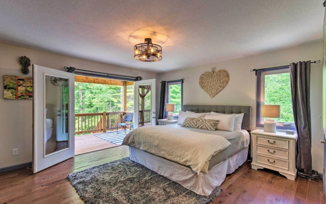 Home w/ Deck & Game Room - 8 Mi to Asheville