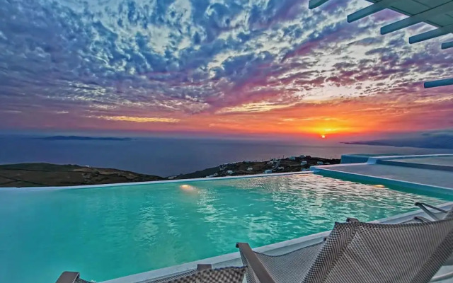 Luxury Key Mykonos 8 Bed Villa Blue Paradise Kastro
