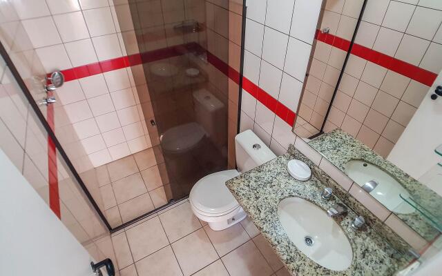 Apartamento para 6 pessoas frente piscina - HB37F