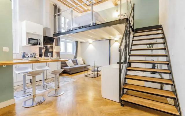 Quiet Apartment 1br/4p - Quartier du Mail