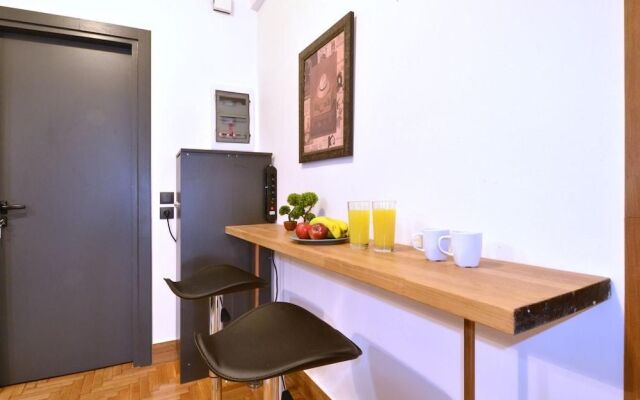 A modern rustic cosy apartment