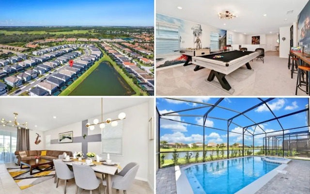 Solterra Resort 7br Lakeview Villa Pool Spa Disney