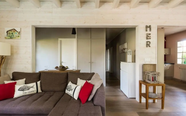 Maison de famille avec piscine chauffée à Lège Cap Ferret