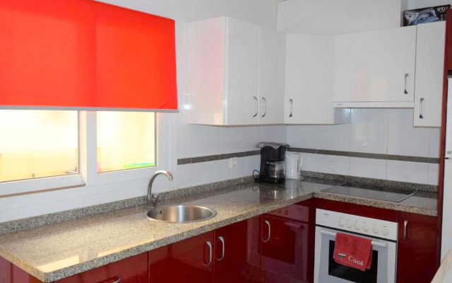 Pleasant apartment in Almerimar with shared pool