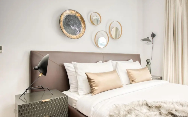Radiant Urban Retreat With Iconic Burj Khalifa Vws - Apartment in ดูไบ - Photo 5