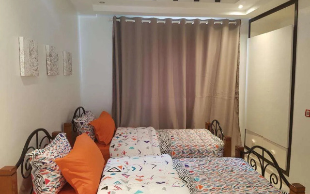 Well located apartment in Casablanca- 12 MO internet- Netflix