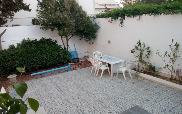 Partie de pittoresque maison en bord de mer