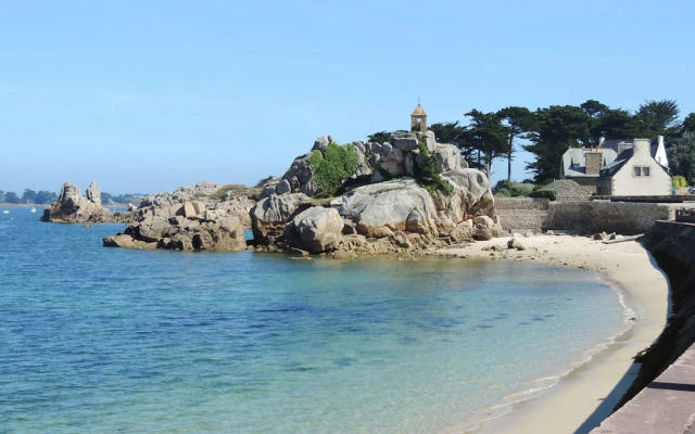 Stone House in Brittany Near Sandy Beach