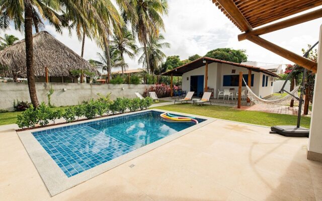 Maravilhosa casa pé na areia em Itamaracá