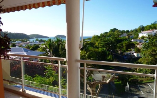 Apartment with One Bedroom in Les Trois-Îlets, with Wonderful Sea View, Furnished Garden And Wifi - 400 M From the Beach