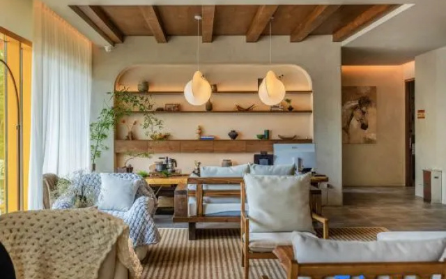 Bailu Bay · Zhiguang Mountain House – Guest Rooms – Rizhao