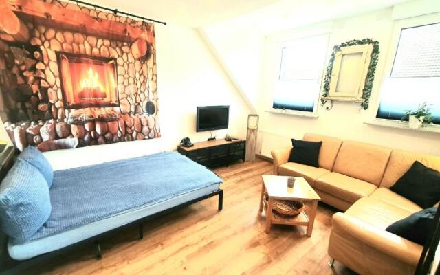 FRANKES CITY SLEEP Maisonette Apartment mit Weitblick, 6 Einzelbetten