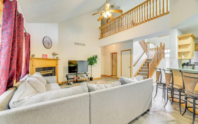 Game Room + Fire Pit: Poconos Family Getaway