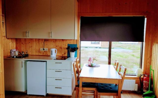 Hekla Cabin 3 Volcano and Glacier View