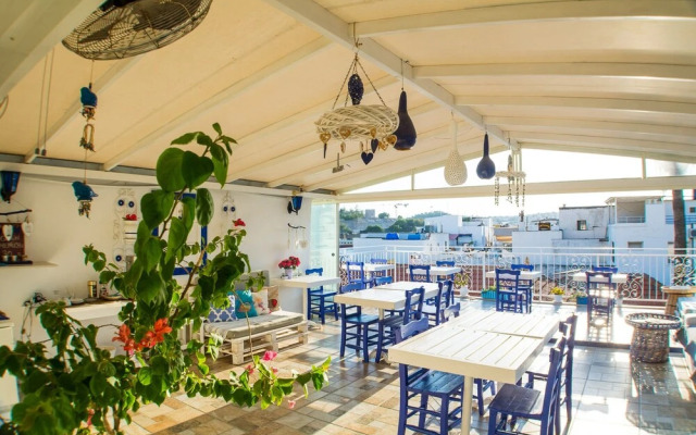 White and Blue Bodrum