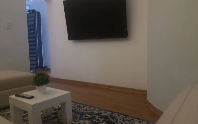 Private Room With Terrace And Sofa In Polanco