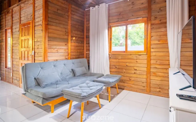 Wooden Retreat Near Lagoa da Conceicao Knu0170