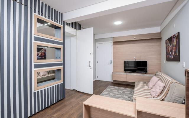 Lindo apto bem localizado a 4min do mar RMA101