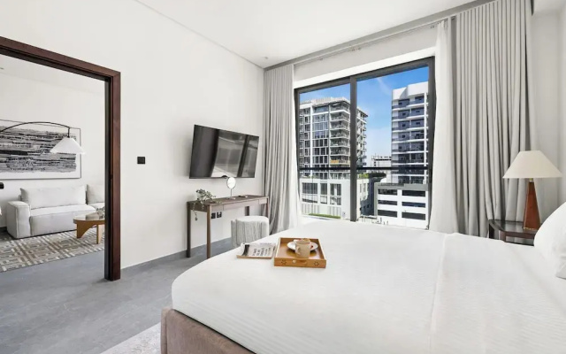 Stylish 1BR Near Museum of the Future