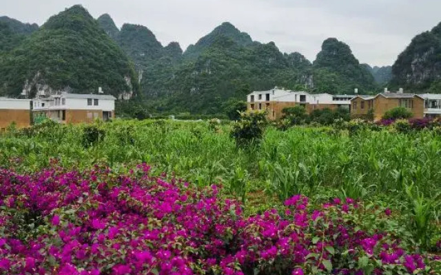 Recreation and health resort courtyard