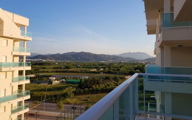 Apartment with 2 Bedrooms in Piles, with Wonderful Sea View And Pool Access - 500 M From the Beach