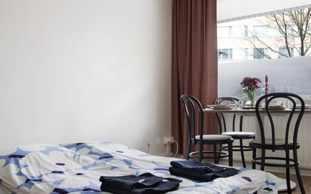 Nordic studio in trendy area