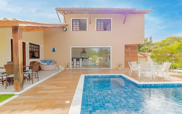 GB77 Ótima Casa 5 Quartos com Piscina e Churrasqueira - Guarajuba