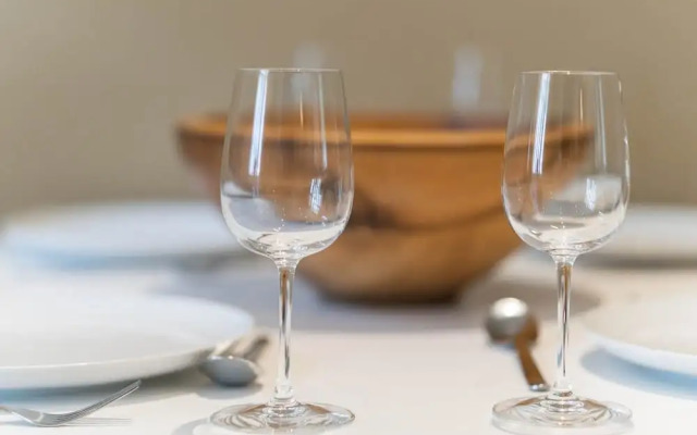 Host Stay Blue Hues on Over Street