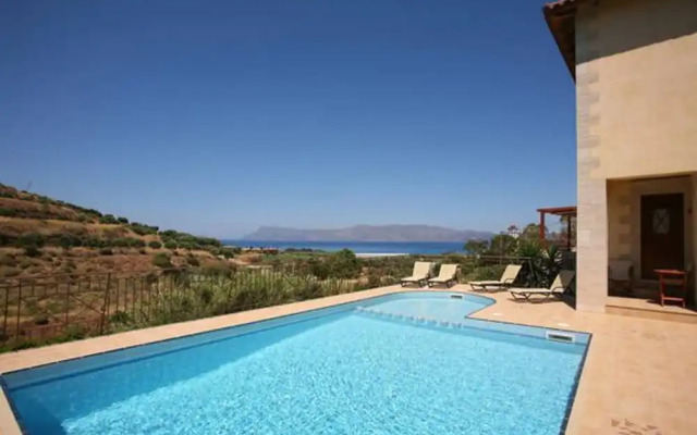 Villa Patriko Lux villa with pool next to Balos