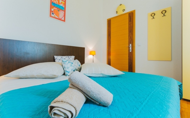 Apartment Mari - sea view apartments: A4 Red Nemira, Riviera Omis