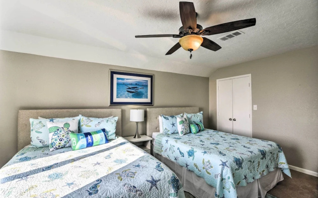 Ocean-view 'kahala Beach Bliss' Home in Galveston!