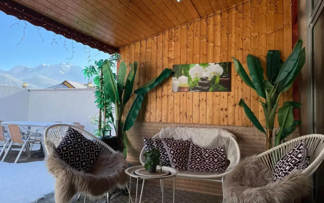 Rooftop 1 - Jacuzzi privé au pied du Monte-blanco