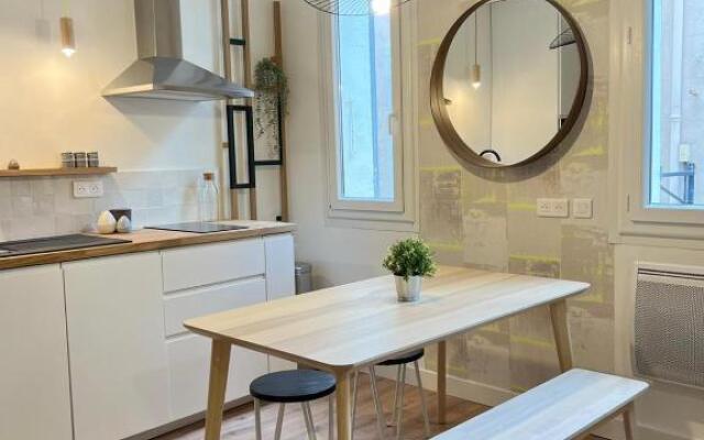 Bright T2 Of 34 M Renovated In The Downtown