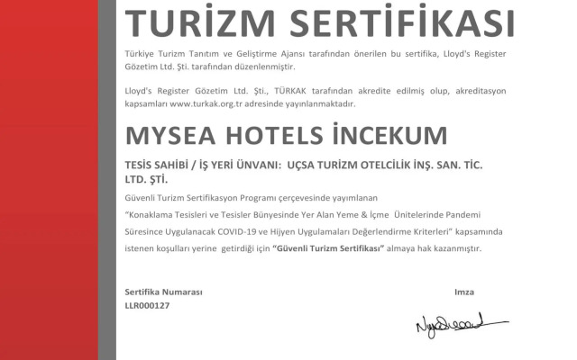 Mysea Hotels Incekum