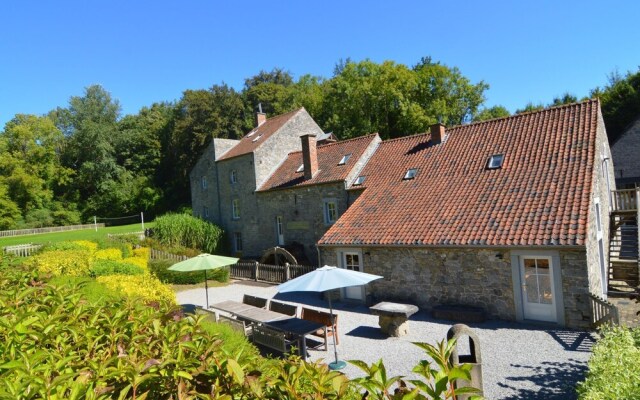 Spacious Mill in Anhée Belgium with Football Court