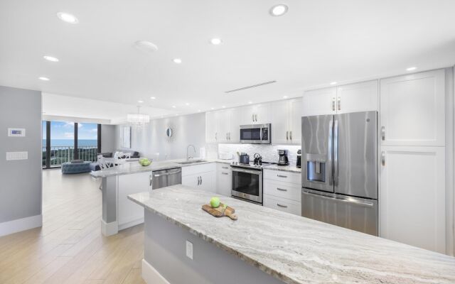 Elegant Beachfront Condo in Private Community