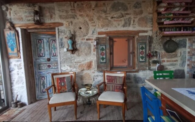 Secluded Home With Sea View and Backyard in Milas