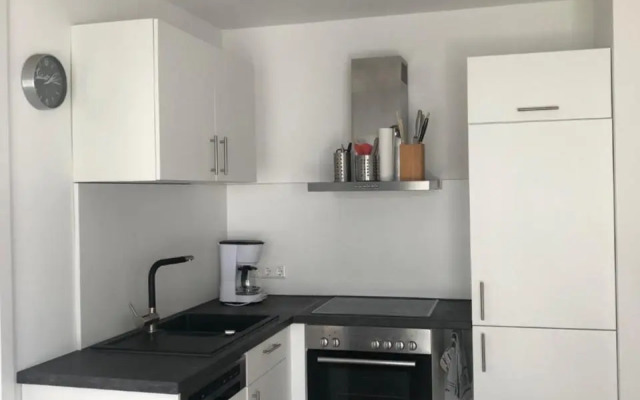 Moderne Wohnung mit Bergsicht