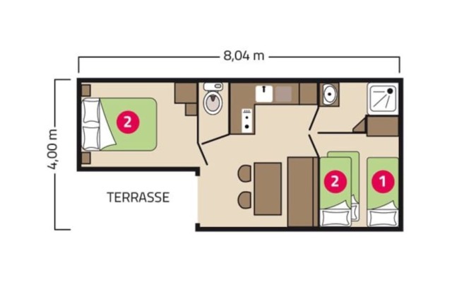 Camping LE VILLAGE PARISIEN****