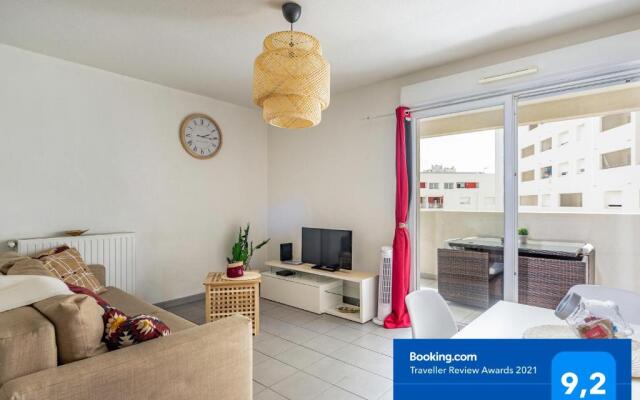 Appartement Lac rose - Parking, Métro, jusqu'à 4 personnes