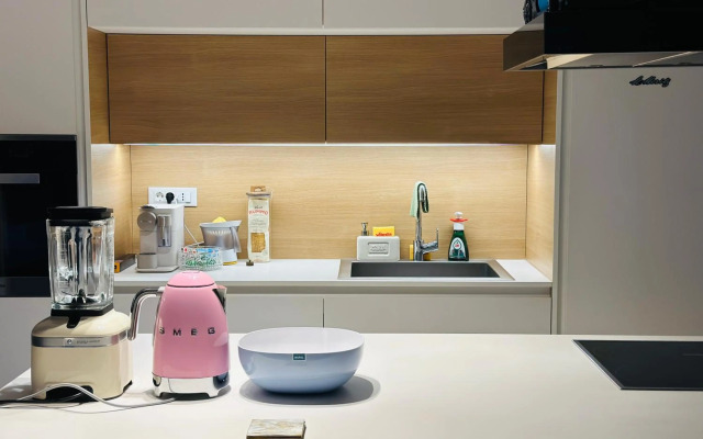 Top view residence in central Ljubljana