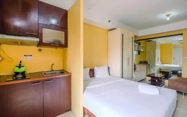 Cozy And Homey Studio Apartment At Metropark Condominium Jababeka