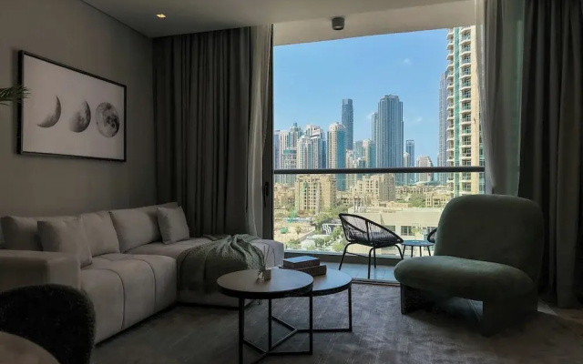 Burj Khalifa View Majestic 2BR Haven