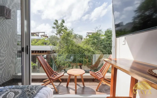 NHOA 205A 2BR Condo Pool View Aldea Zama