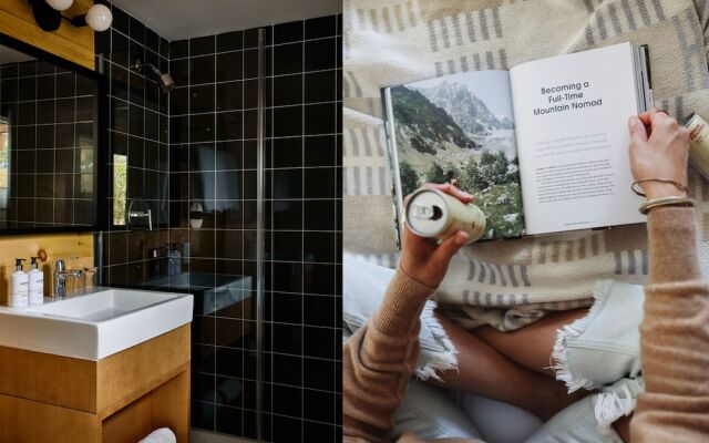 Tälta Lodge, A Bluebird by Lark