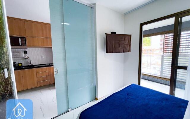 Studio Completo a 150m da Praia da Barra
